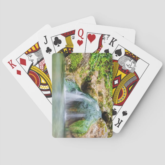 Beautiful Waterfall Poker Cards (Back)