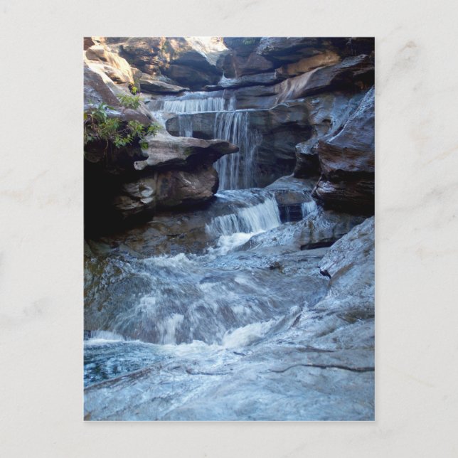 Beautiful  waterfall postcard (Front)