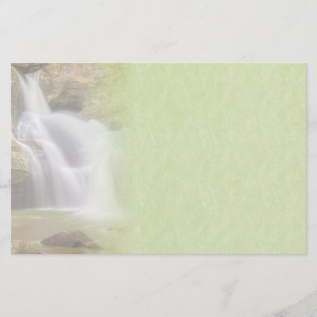 Beautiful Waterfall Wedding Stationery (Front)