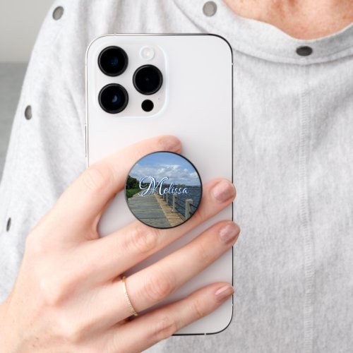 Beautiful Waterfront Walkway PopSocket