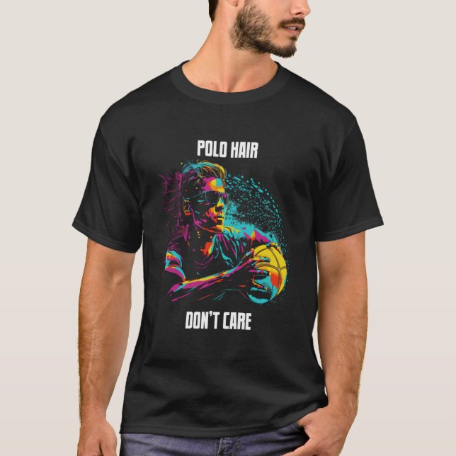 Beautiful Waterpolo For Passionate Waterpolo Fans T-Shirt (Front)