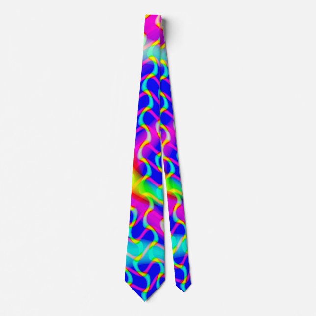 Beautiful Waves Neck Tie (Front)