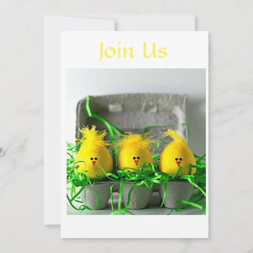 BEAUTIFUL WAY TO SAY JOIN US FOR EASTER INVITATION