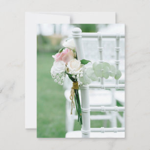 Beautiful Wedding Flat Greeting Card