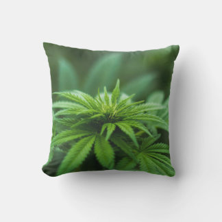 Beautiful Weed Outdoor Pillow
