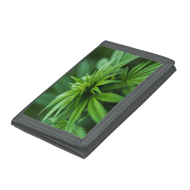 Beautiful Weed Trifold Wallet (Bottom)