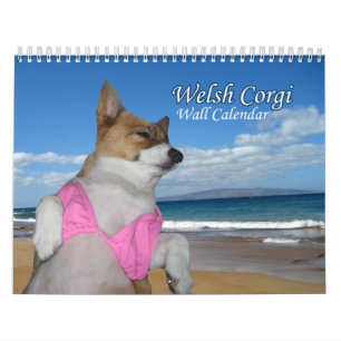 Beautiful Welsh Corgi Calendar