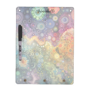 Beautiful Whimsical Colorful Back to School  Dry Erase Board