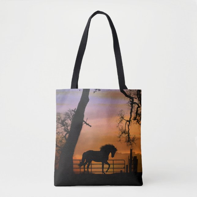 Beautiful Whimsical Horse Bag (Front)