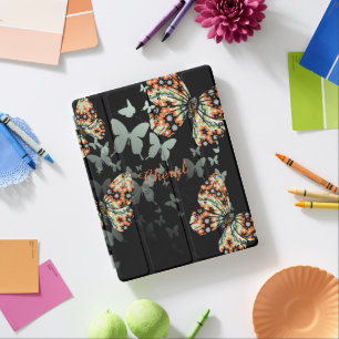 Beautiful Whimsical Oriental Butterflies iPad Smart Cover
