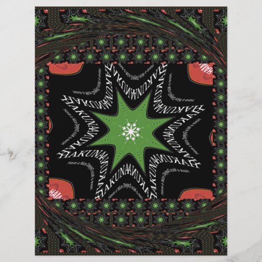 Beautiful Whirling stars background Print vector (Front)
