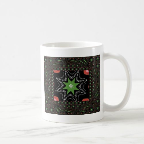 Beautiful Whirling stars background Print vector  Coffee Mug