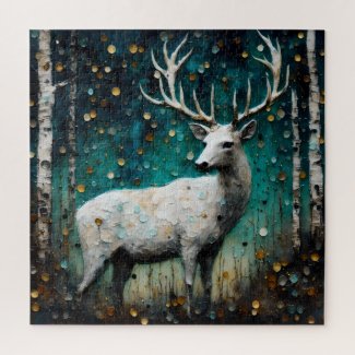 Beautiful White Deer
