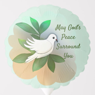 Beautiful White Dove Balloon