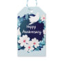 Beautiful White Doves Floral Wreath Gift Tags