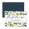 Beautiful White Flowers Green Bridal Shower Brunch