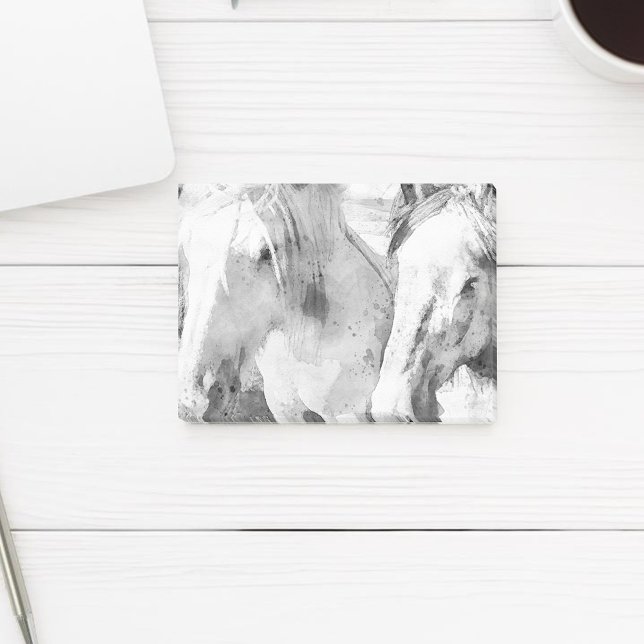 Beautiful White Horse Post-it Notes (Creator Uploaded)