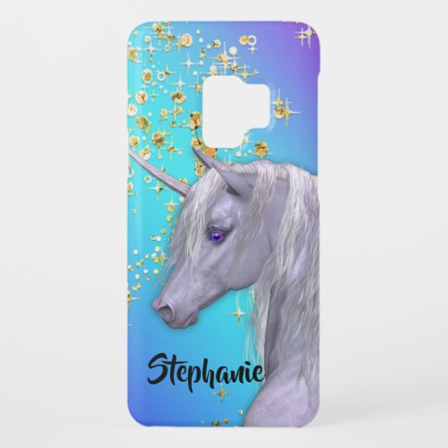 Beautiful White Magical Unicorn Case_Mate Samsung Galaxy S9 Case