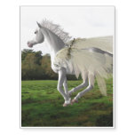 Beautiful White Pegasus Temporary Tattoos