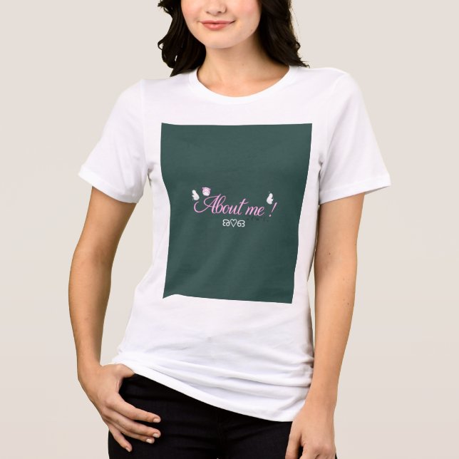Beautiful white shirt with green (Front)