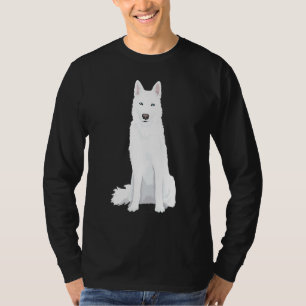 Beautiful White Siberian Husky Sweet White Snow D T-Shirt