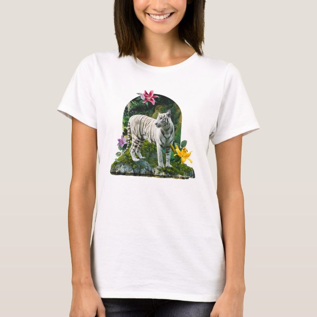 Beautiful White Tiger T-Shirt (Front)