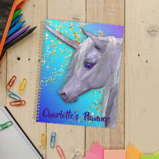 Beautiful White Unicorn Personalized
