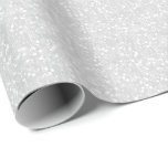 Beautiful White Wedding Confetti Wrapping Paper<br><div class="desc">Beautiful White Wedding Confetti Print. ⭐99% of my designs in my store are done in layers. This makes it easy for you to resize and move the graphics and text around so that it will fit each product perfectly. 📌(Please be sure to resize or move graphics if needed before ordering)...</div>
