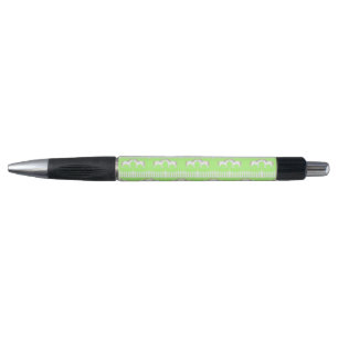 Beautiful White Wedding Horses Patterned Pen