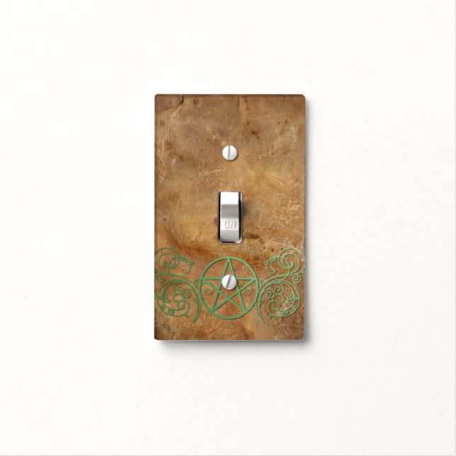 Beautiful Wiccan Poem Light Switch Cover (In Situ)