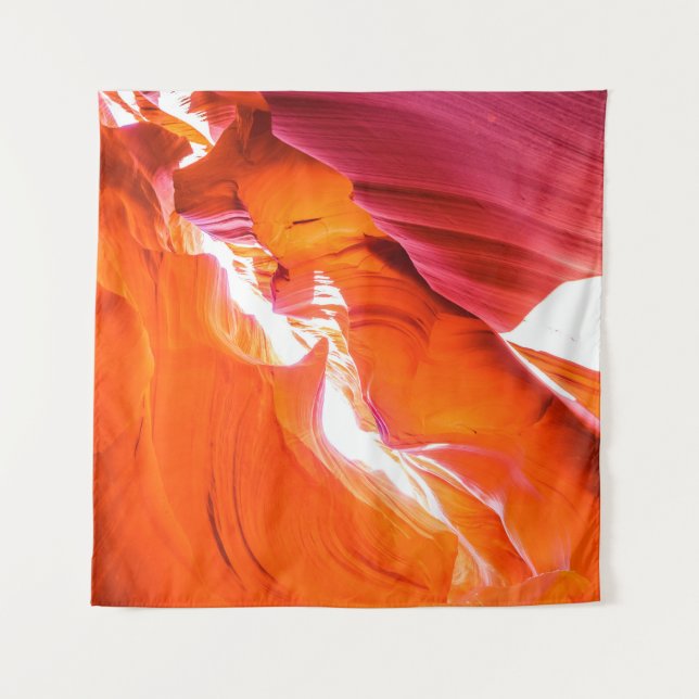 Beautiful wide angle view of amazing sandstone for tapestry (Front)