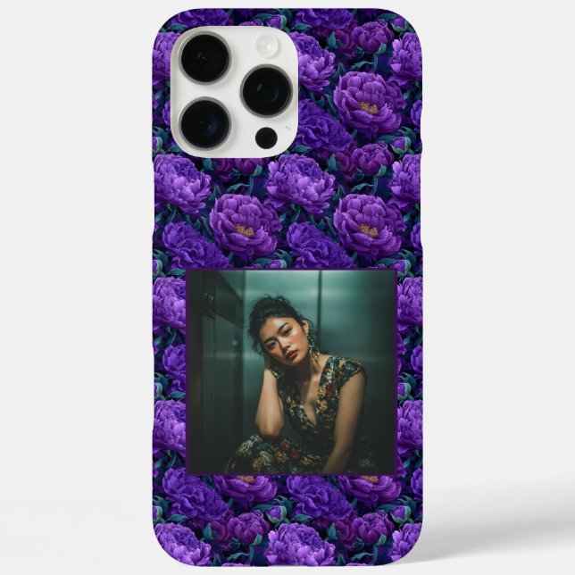 Beautiful Wife Gift Peonies Photo  Case-Mate iPhone Case (Back)