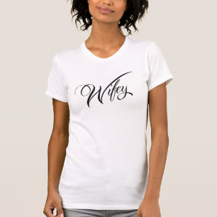 Beautiful "Wifey" Shirt Design - Chic & Whimsical 