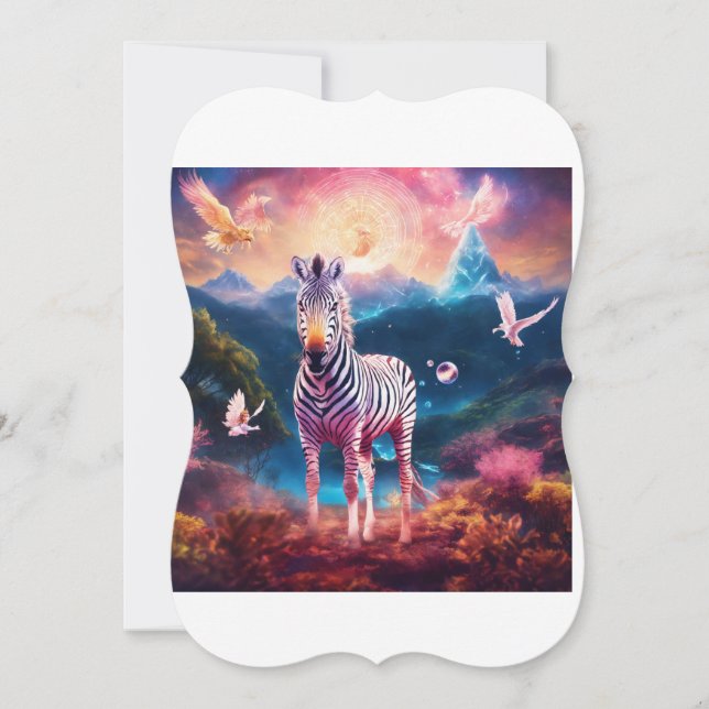 Beautiful wild animal 🖊️ ting card ♦️♦️♠️ (Front)