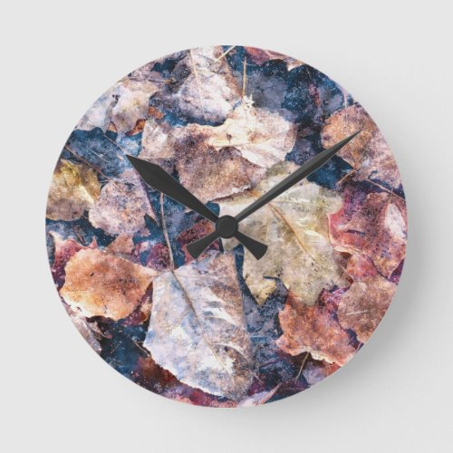 Beautiful Wilderness Scene from Nature Round Clock