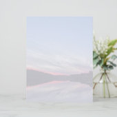 Beautiful Wilderness Sunset over Lake Photo (Standing Front)
