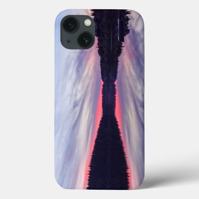 Beautiful Wilderness Sunset over Lake Photo Case-Mate iPhone Case (Back)