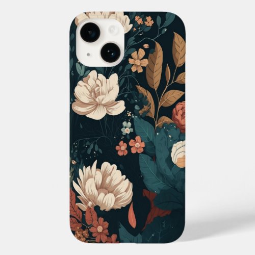 Beautiful Wildflowers Botanical Floral Case_Mate iPhone 14 Case