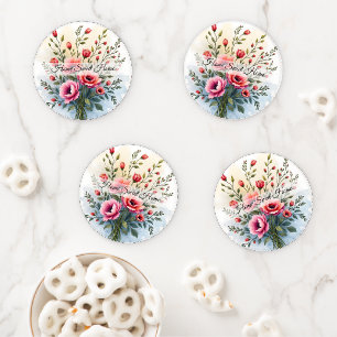 Beautiful Wildflowers Popular Luxury Collection Coaster Set