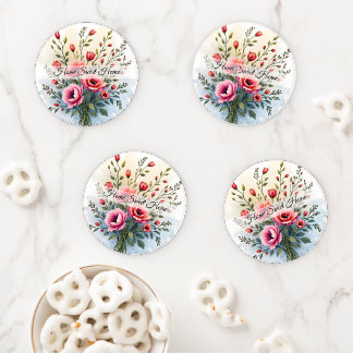 Beautiful Wildflowers Popular Luxury Collection Coaster Set