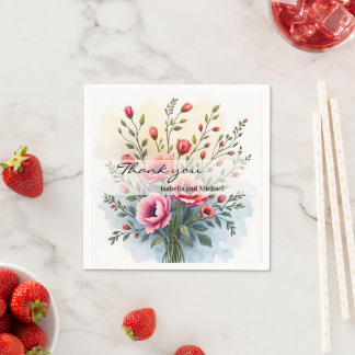 Beautiful Wildflowers Popular Luxury Collection Napkins