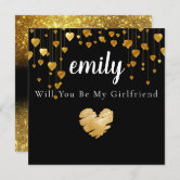 Will you be my girlfriend? | Greeting Card