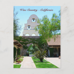 Beautiful Wine Country/California Postcard! Postcard