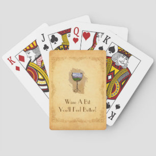 Beautiful Wine Lovers Playing Cards! Poker Cards