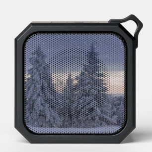 Beautiful Winter Landscape as it's Snowing  Bluetooth Speaker