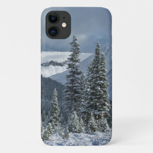 Beautiful Winter Landscape - Mountains Trees Snow iPhone 11 Case
