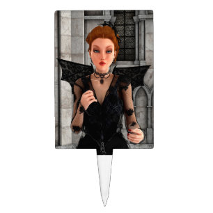 Beautiful Witch Cake Topper