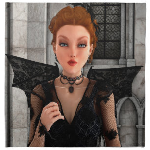 Beautiful Witch Cloth Napkin