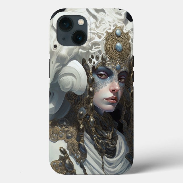 Beautiful Witch Demon Queen Fantasy Art Case-Mate iPhone Case (Back)