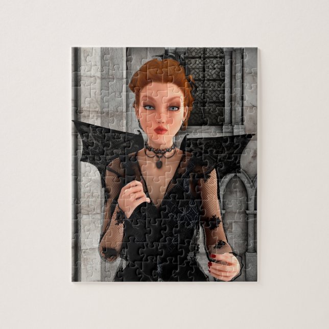 Beautiful Witch Jigsaw Puzzle (Vertical)
